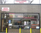 Pizza Corner Entrance